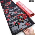 Garments and African Boubou Supoo Printed Velvet Lace Fabric for Women's
