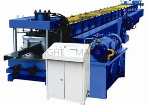 China Automatic Cold Roll Forming Machine For Stadiums Wall Surface Support Purlin factory