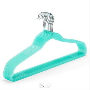 China Translucent Thick Plastic Hangers 0.5cm Multiple T Shirt Hanger factory