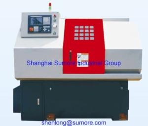 China new 380mm double linear guide cnc lathe with flat bed factory