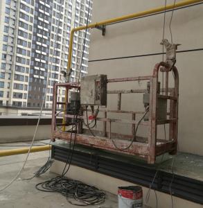 China ZLP630 aluminiumsuspended working platform system for building cleaning factory