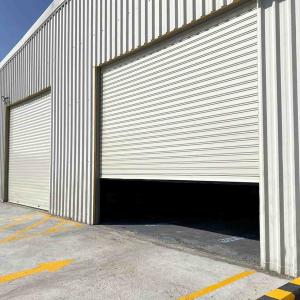 China Industrial Galvanized Roller Shutter Doors , Garage Door Stainless Steel Rolling Shutter factory
