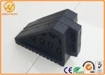 Light Weight Recycled Solid Rubber Wheel Stopper Anti Corruption 235*115*175 mm