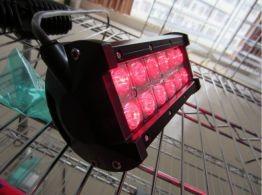 China LED Dual Row Light bar BB-5036-2 (36w)--CREE LED (Red Glow) new design. factory