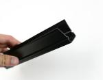 Grey Plastic Profile Custom Size Sound Proof Door Seal Acoustic Door Bottom Seal