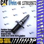 Hot sell brand new 6L4357 6L-4357 common rail diesel fuel injector for