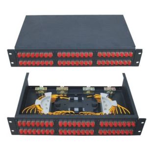China FC48 Rack-Mounted Fiber Optic Patch Panel Terminal Box Applicable in the branch connection of fiber termination factory