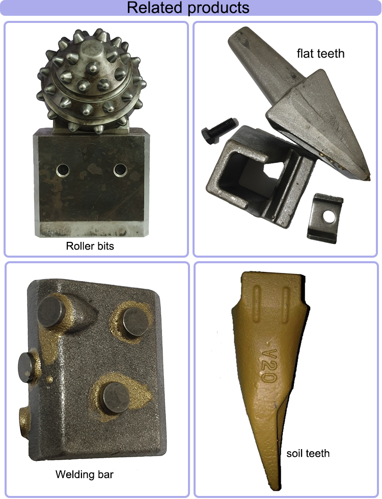 Construction 25mm Carbide Bullet Teeth For Soil Rock Clay Mud
