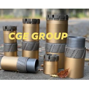 China Standard Serrated W Crown Profile Diamond Core Bit for Wet Dry Use Compatible with Diamond Core Drill Bit Sets factory