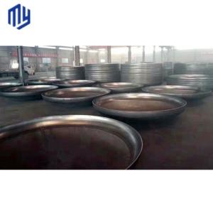 China Casting Carbon Steel Stainless Steel Pipe Fitting Dish End Hemispherical Head factory