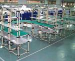 Aluminium PE Stainless Steel Pipe Workbench Customized For Production Line /