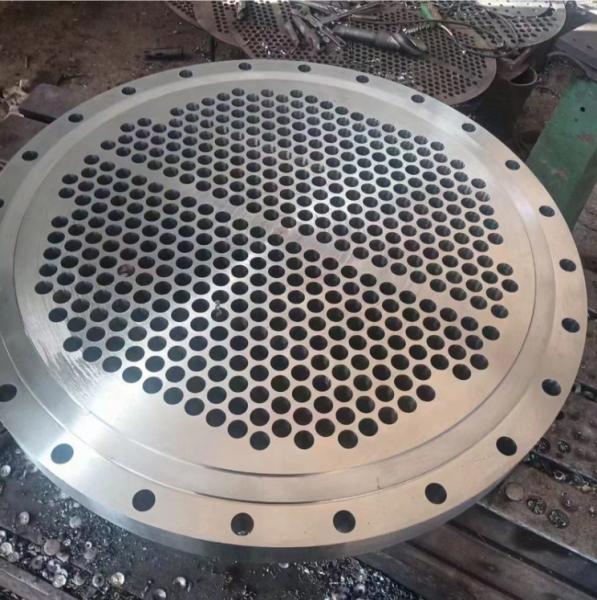 Explosion Bonded Heat Exchanger Tube Sheet Nickel Hastelloy C276 Tube Sheet SA