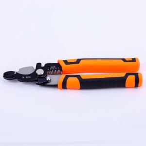 China HRC52 Cable Wire Strippers 65Mn Cable Wire Stripping Tool With Safety Locker factory