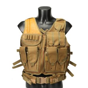 Custom Camouflage Lightweight Body Armor Tactical Vest Multifunctional Summer