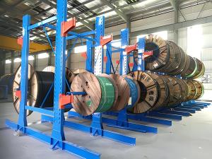 China All Size Large Cantilever Racking System Warehouse Industrial Roll Drum Storage Safety factory
