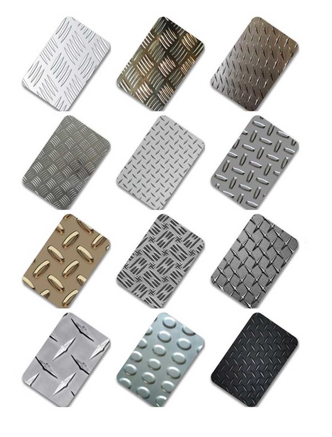 checkered patterned stainless steel plate manufacturer non-slip plate