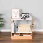 Wooden Bamboo Mdf Household Storage Shelf Display Racks