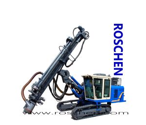 China Blast Hole Drill Rig Exposed Hydraulic Blasting Holes Drilling Machine For Top Hammer Drilling RS-B-55 factory