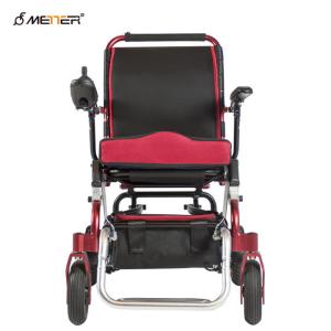 China Brushless Motor Lightweight Foldable Power Wheelchair For Disabled factory
