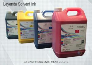 China Climate Resistant Bright Solvent Printing Ink 5 Liter Leyenda SPT 510 factory