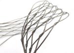 Light Weight Knitted Stainless Steel Ferrule Rope Mesh For Commercial Guard Rail