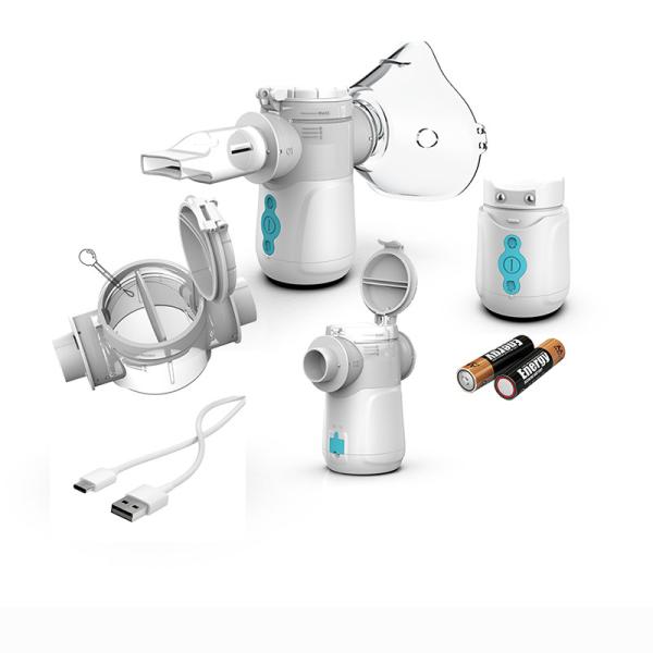 Medical Asthma Mesh Portable Nebulizer Inhalation Machine 75% Ultrafine