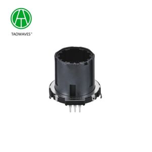 EC28C30V01 Analog Rotary Encoder with Built-in Switch for Control Panels Simple