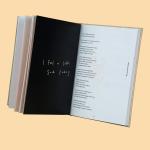 Self Publishing Poem Collect Hardcover Book Printing Custom B5 Linen CMYK
