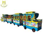 Hansel Amusement park children train rides for sale electric trackless kids