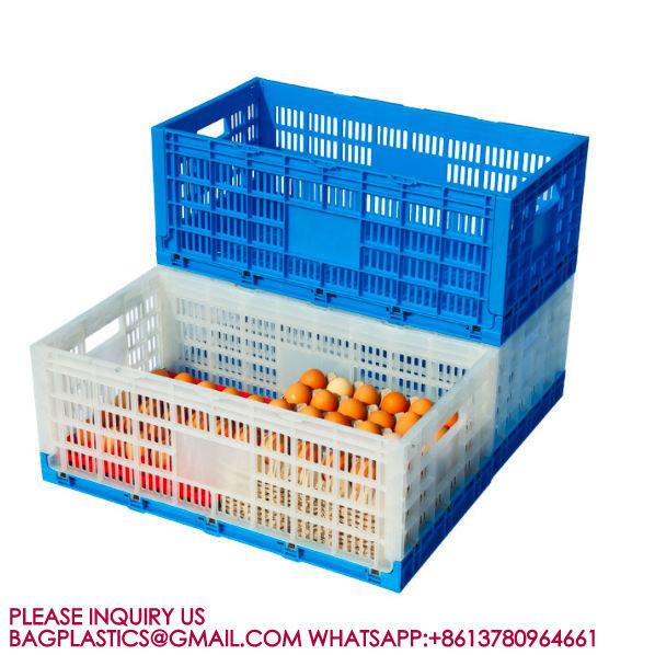 Foldable Egg Basket Turnover Box,Egg Tray Transportation Tool, Egg Transport