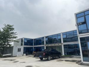 China BOX SPACE Low Price Light Steel Prefab Container Office Modular Flat Pack Container House 20ft 40ft Detachable Container factory