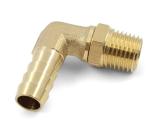 1/4 Npt 3/8 Barb 90 Degree Elbow Swivel Pipe Male Fitting Adapter
