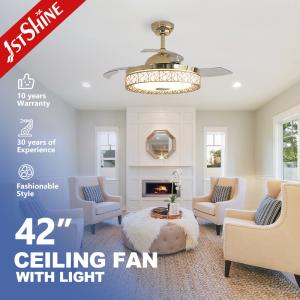 China Energy Saving LED Ceiling Fan with Remote Control 3*PC Blades Modern European Style factory