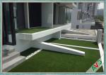 Weather Resistance Garden Artificial Grass 11200 Dtex Field Green / Apple Green