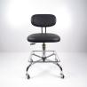 Buy cheap Black PU Leather Ergonomic ESD Chairs Work Office Conductive Chair With Foot from wholesalers