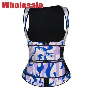 China Women'S Neoprene Sauna Slimming Waist Trainer Vest XL Plus Size factory