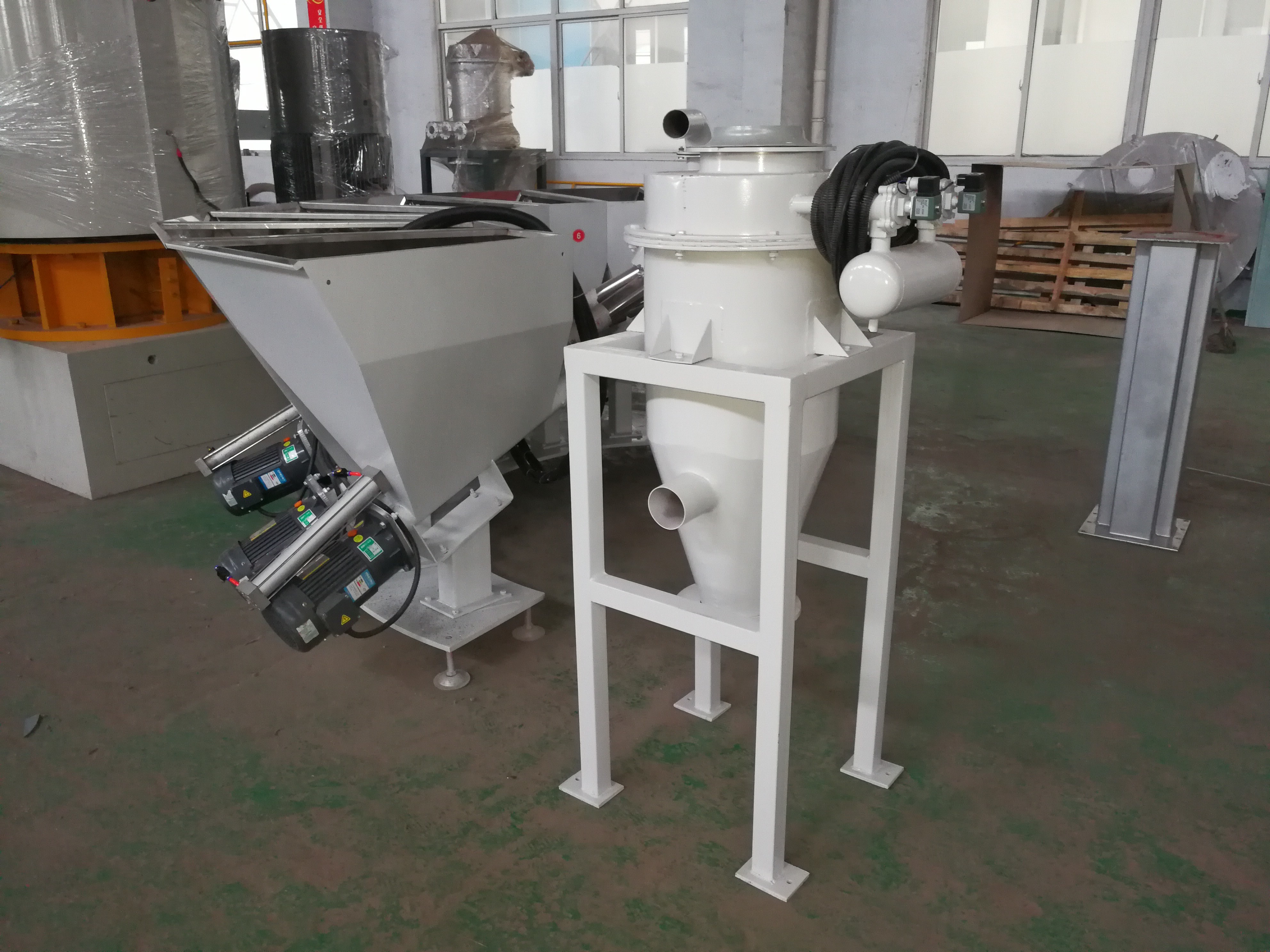 Extrusion / Injection High Speed Mixer For Plastic Automatic Control 11KW Power