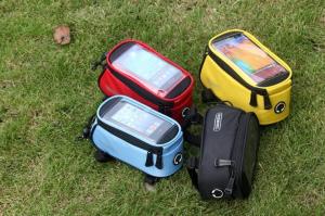 China Roswheel 5.5 &quot; L preto da bicicleta da bicicleta frente telefone Bag titular Pouch Zip par factory