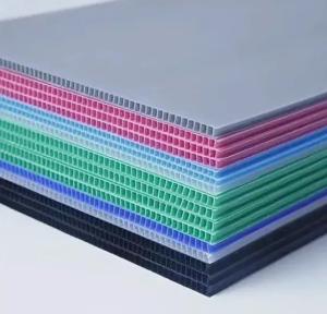 China PP Corrugated Sheet Lightweight Hollow Protective Plastic Panel for Packaging factory