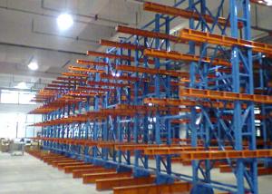 China High Density Steel Frame Cantilever Storage Racks Powder Coated Pipe Industrial factory