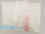Biodegradable Medical PVA Water Soluble Wash Laundry Bag For Hospital,
