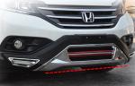 Luxury Chrome Car Bumper Guard and Rear Guard For Honda CR-V 2012 2015
