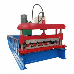 Steel Roofing Sheet Interlocking Tile Making Roll Forming Machine