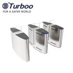 Sliding Gate Turnstile Stainless Steel Waist-high Security Access Control