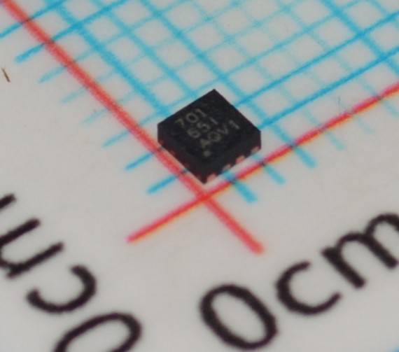 BQ294701DSGR-Cell Li-Ion Protector with Over/Undervoltage Detect 2ion 1µA