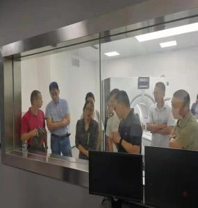 China 50mm PET Xray Lead Glass Radiation Shielding X Ray Protection Glass SGS factory
