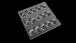 SMD3030 Square LED Lens 14 In 1 , Eyes Protecting SMD LED Lens For LED Street