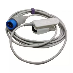 China Reusable Adult Spo2 Sensor Biocare 10pin Spo2 Sensor Cable Compatible For IM8 IM10 IM12 on sale China Reusable Adult Spo2 Sensor Biocare 10pin Spo2 Sensor Cable Compatible For IM8 IM10 IM12 on sale