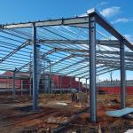 Insulation Roof Wall Mezzanine Floor Prefabricated Steel Structure Building