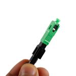 OEM SC APC Single Mode FTTX Fiber Optic Fast Connector Quick Assembly